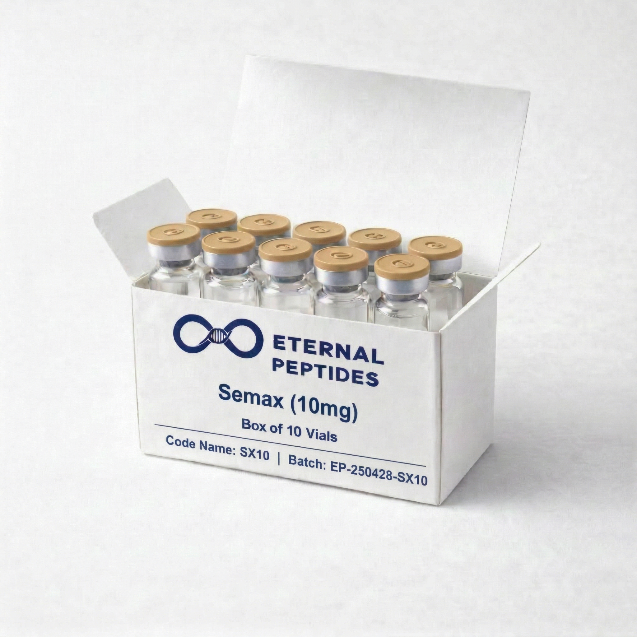 Semax (10mg) - Box of 10 Vials