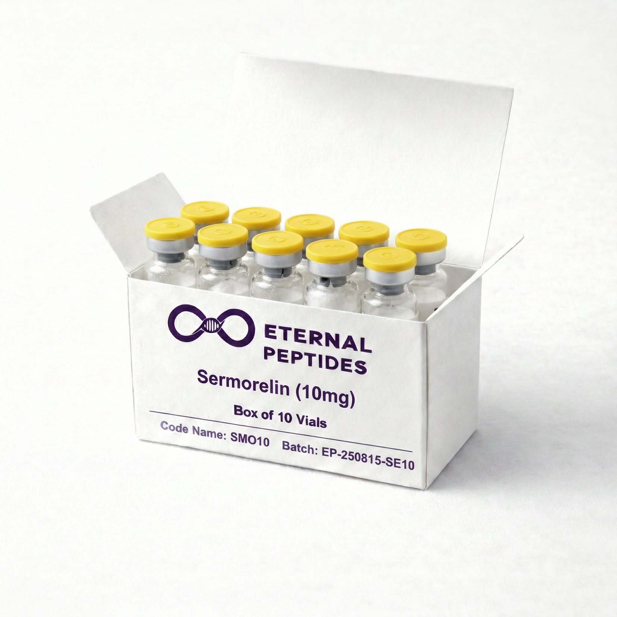 Sermorelin (10mg) - Box of 10 Vials